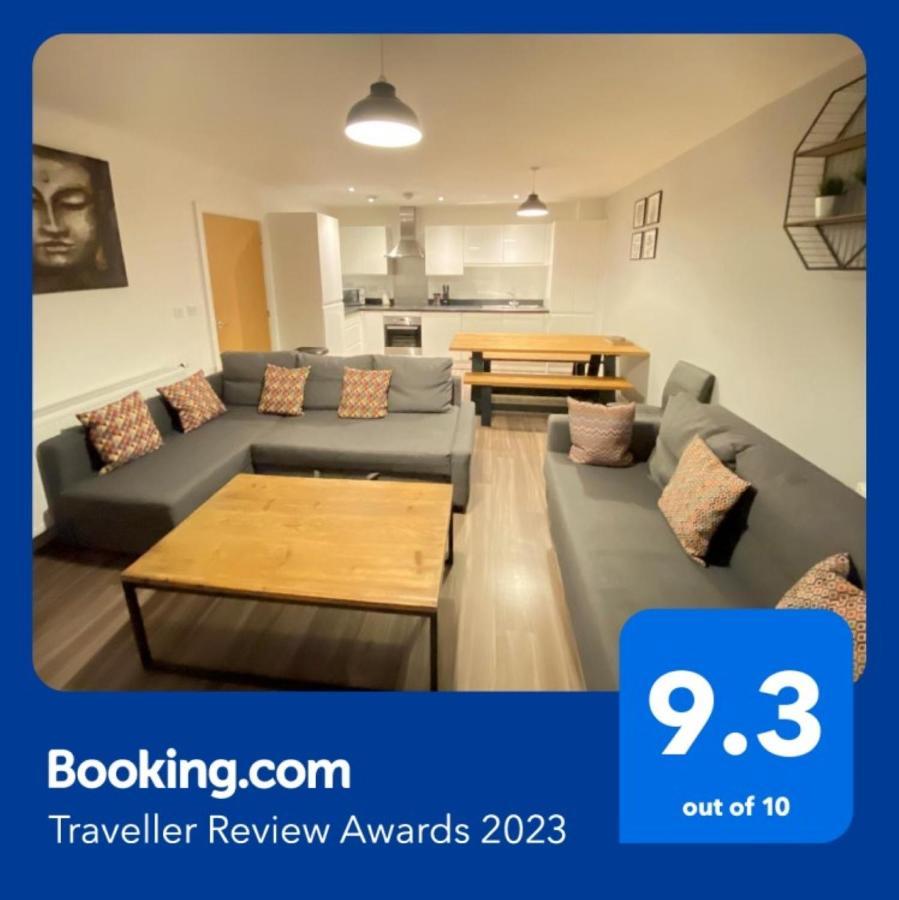 3 Bedrooms Double Or Single Beds, 2 Parking Spaces! Wifi & Smart Tv'S, Balcony Portsmouth Esterno foto